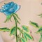 1 Piece 4" Blue Rose Embroidery Flower Patch Iron On Applique Floral Sew On Craft